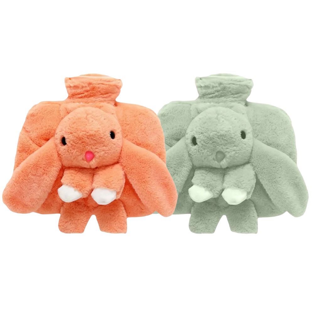 Bouillotte Lapin en Peluche pour Enfants et Bébés