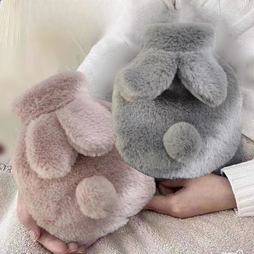 Mini Bouillotte en Forme de Lapin