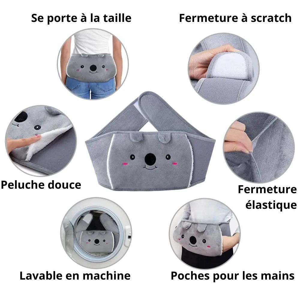 Bouillotte Ceinture de Ventre pour les Règles