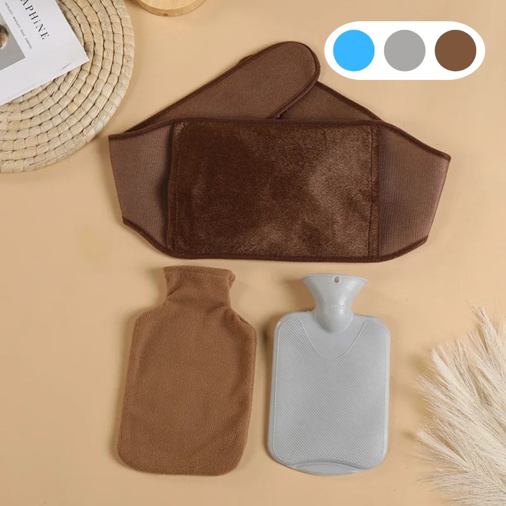 Bouillotte + Ceinture de Ventre pour les Règles