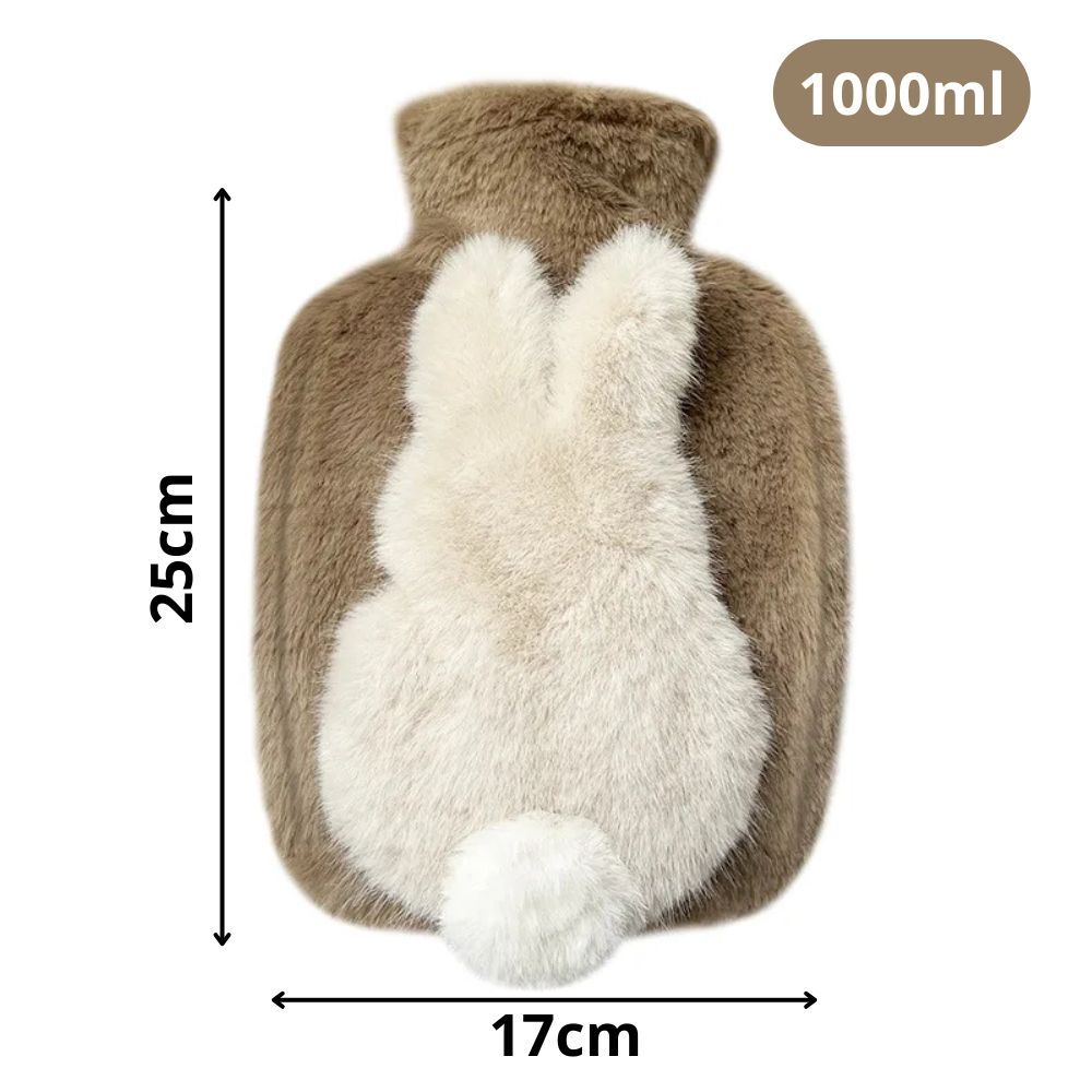 Bouillotte Peluche Lapin en Relief