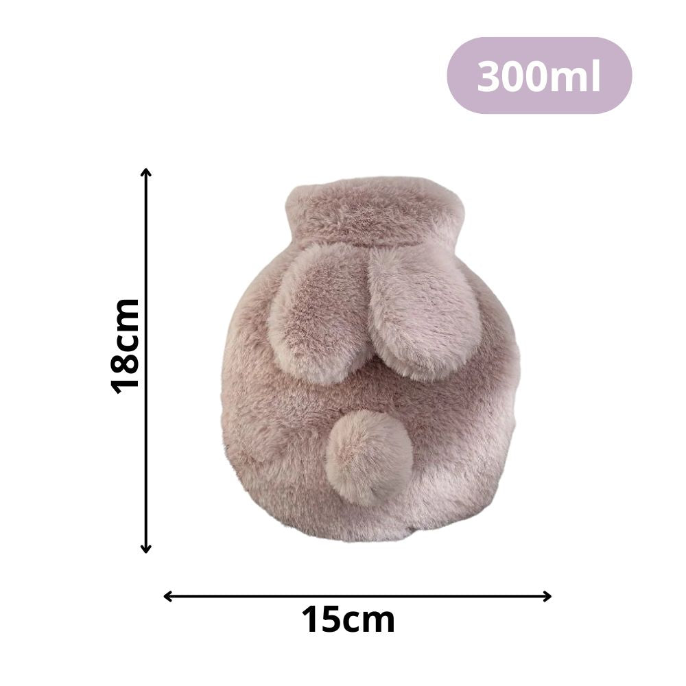 Mini Bouillotte en Forme de Lapin