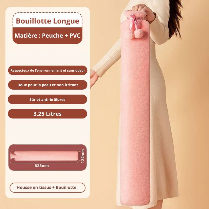 Bouillotte Extra Longue et Large (3,25L)