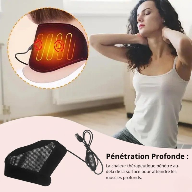 Bouillotte Électrique Massante pour les Cervicales