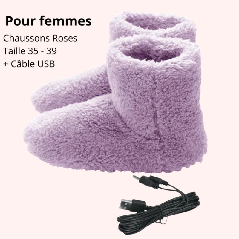 Chausson Bouillotte en Peluche
