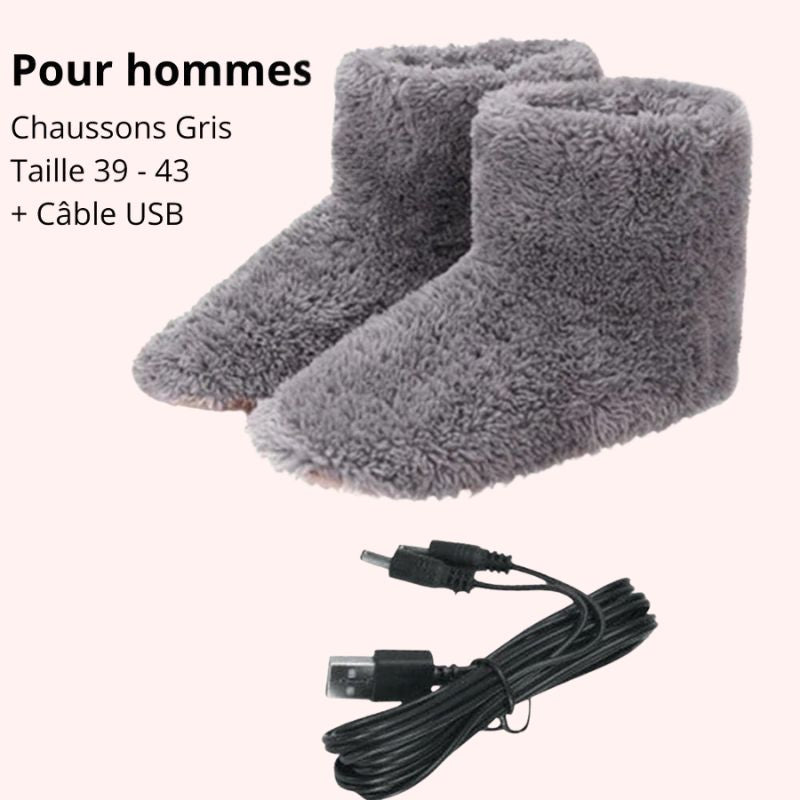 Chausson Bouillotte en Peluche