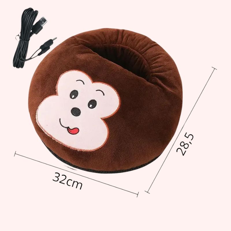 Bouillotte Électrique Ronde pour les Pieds