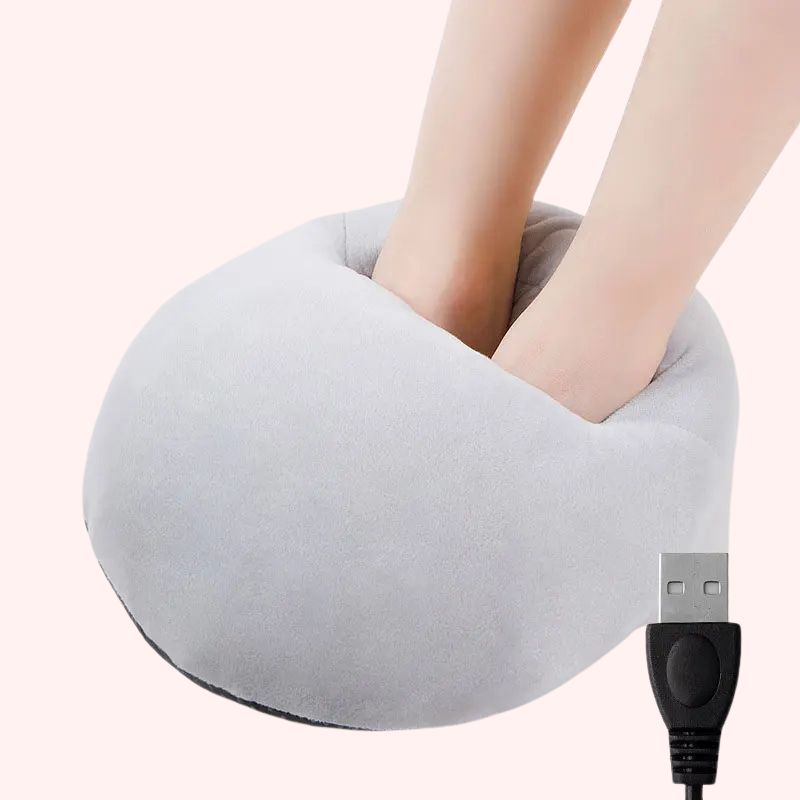 Bouillotte Électrique Ronde pour les Pieds