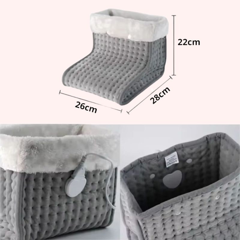 Bouillotte Électrique Moelleuse pour les Pieds