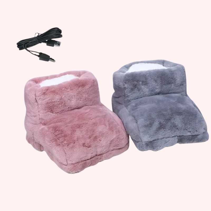 Bouillotte Électrique Douce pour les Pieds