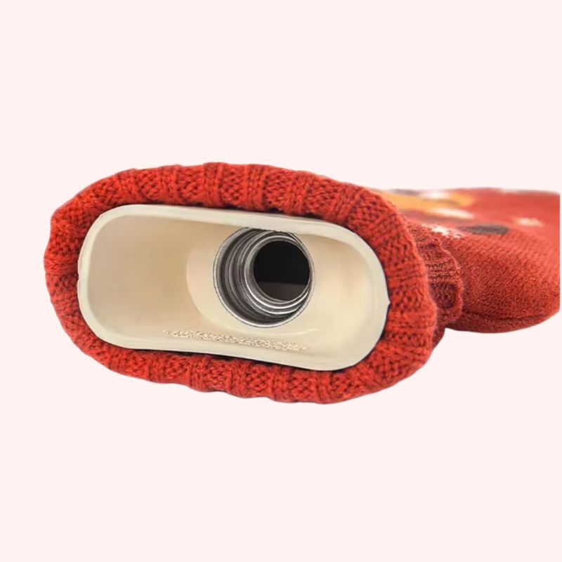 Bouillotte Cerf et Chien pour Noël