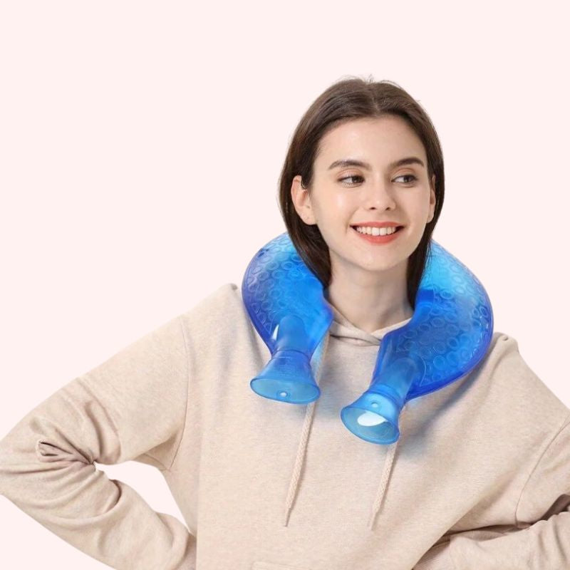 Bouillotte Ronde pour les Douleurs de Cervicales