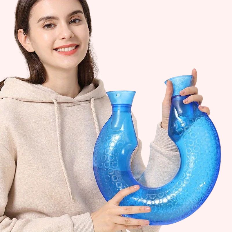 Bouillotte Ronde pour les Douleurs de Cervicales