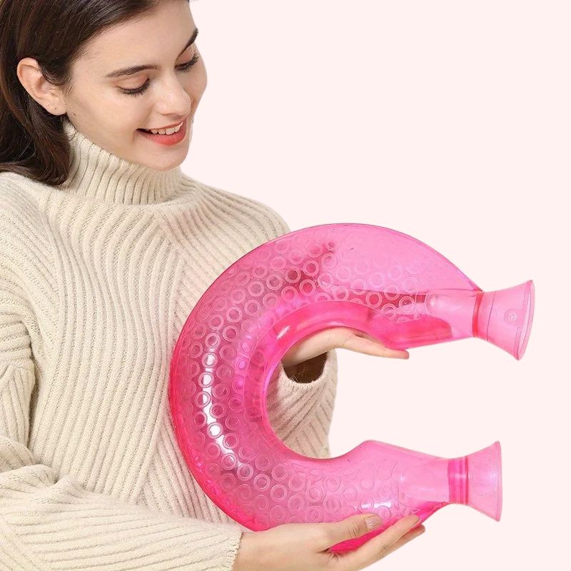 Bouillotte Ronde pour les Douleurs de Cervicales