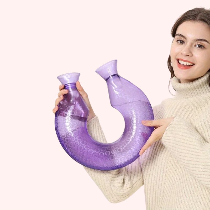 Bouillotte Ronde pour les Douleurs de Cervicales