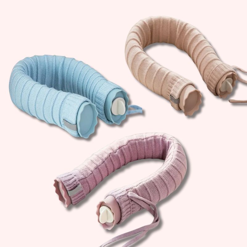 Bouillotte Ronde pour le Cou Micro-ondable