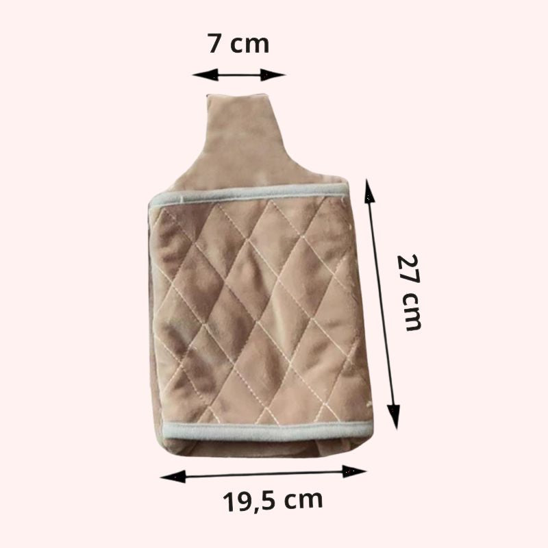 Grande Bouillotte en Flanelle Douce