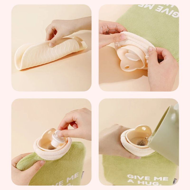 Bouillotte Eau Chaude "GIVE ME A HUG"