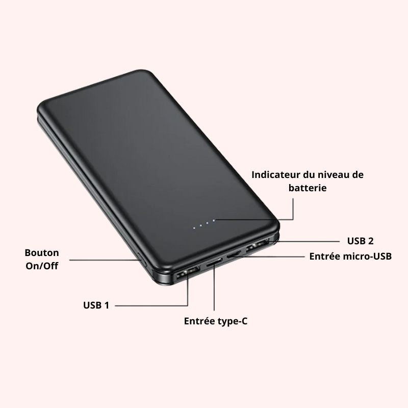 Batterie Externe - Spéciale Bouillotte