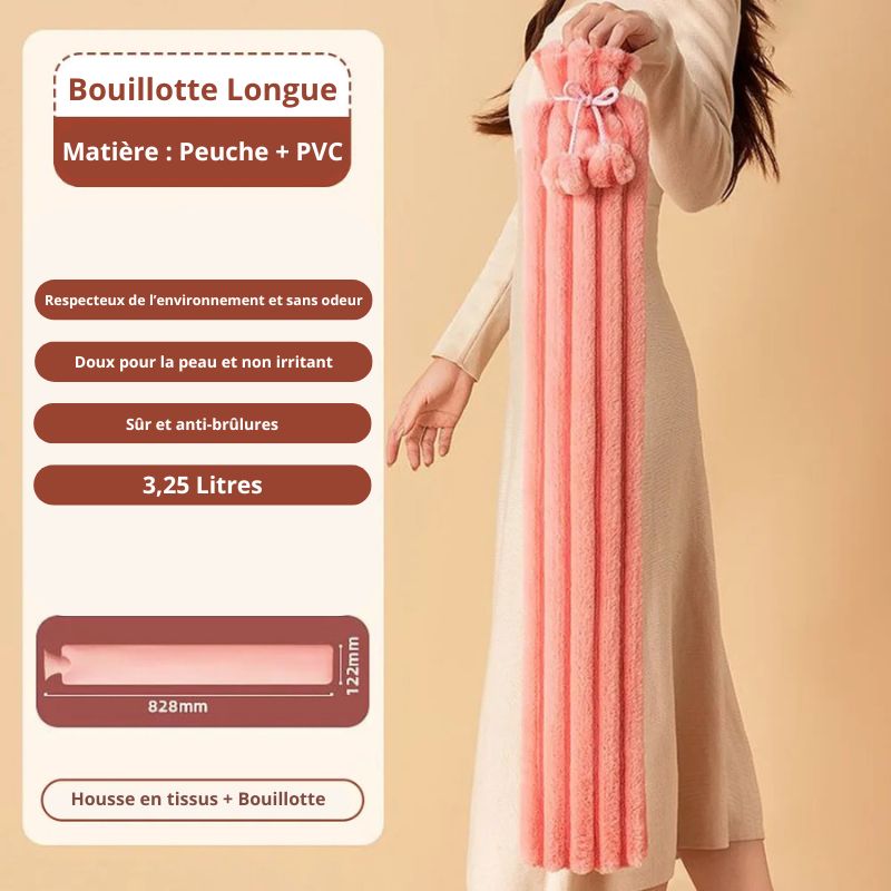 Bouillotte Extra Longue et Large (3,25L)