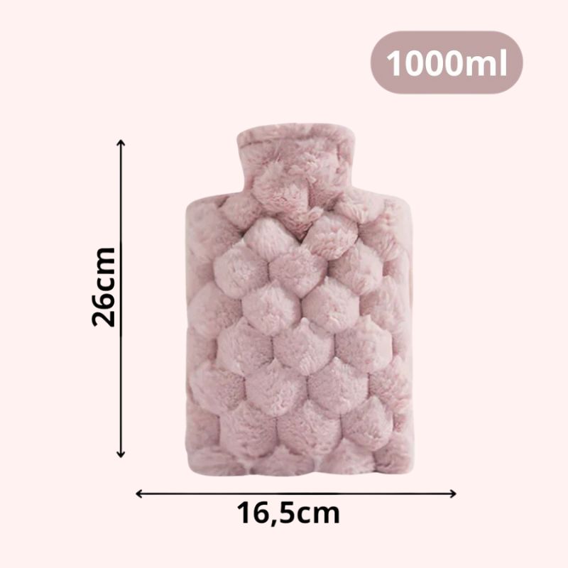 Bouillotte en Tricot Douce pour les Mains (1000ml)
