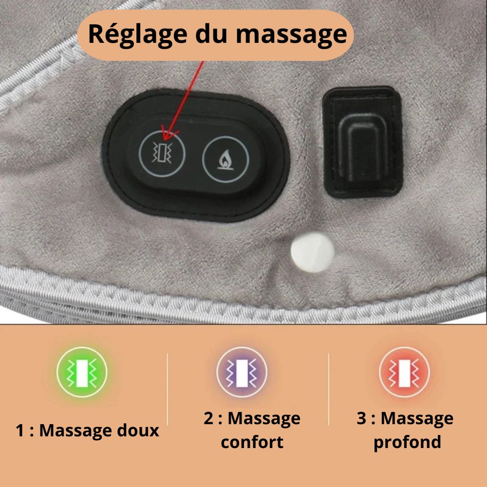 Bouillotte Électrique Massante pour les Cervicales