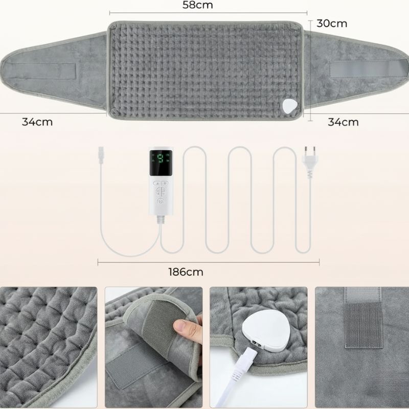 Bouillotte Ceinture Électrique pour les Douleurs de Règles