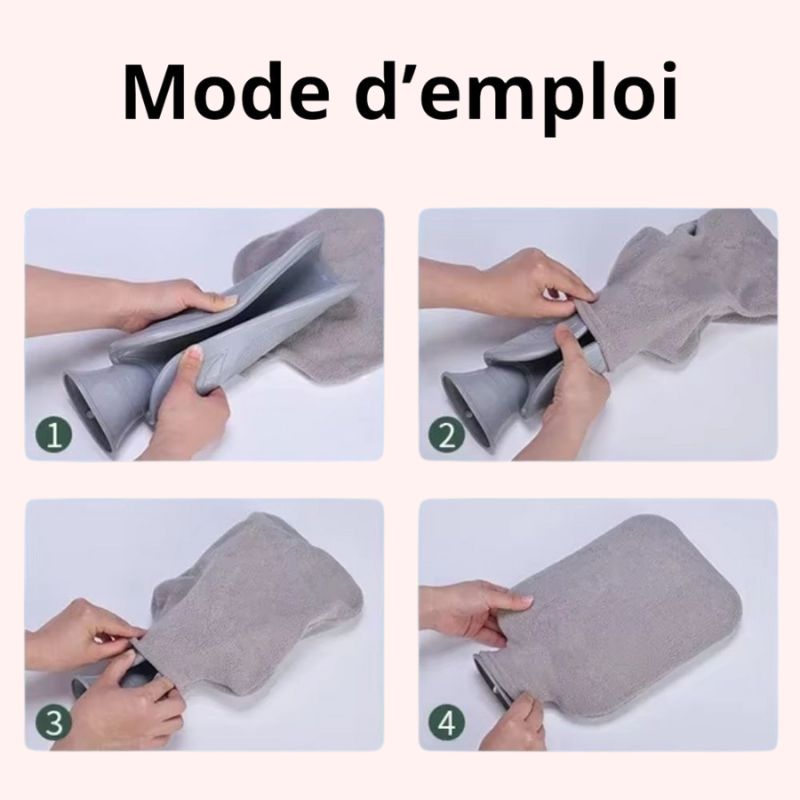 Bouillotte pour les Mains Extra Douce (2000ml)