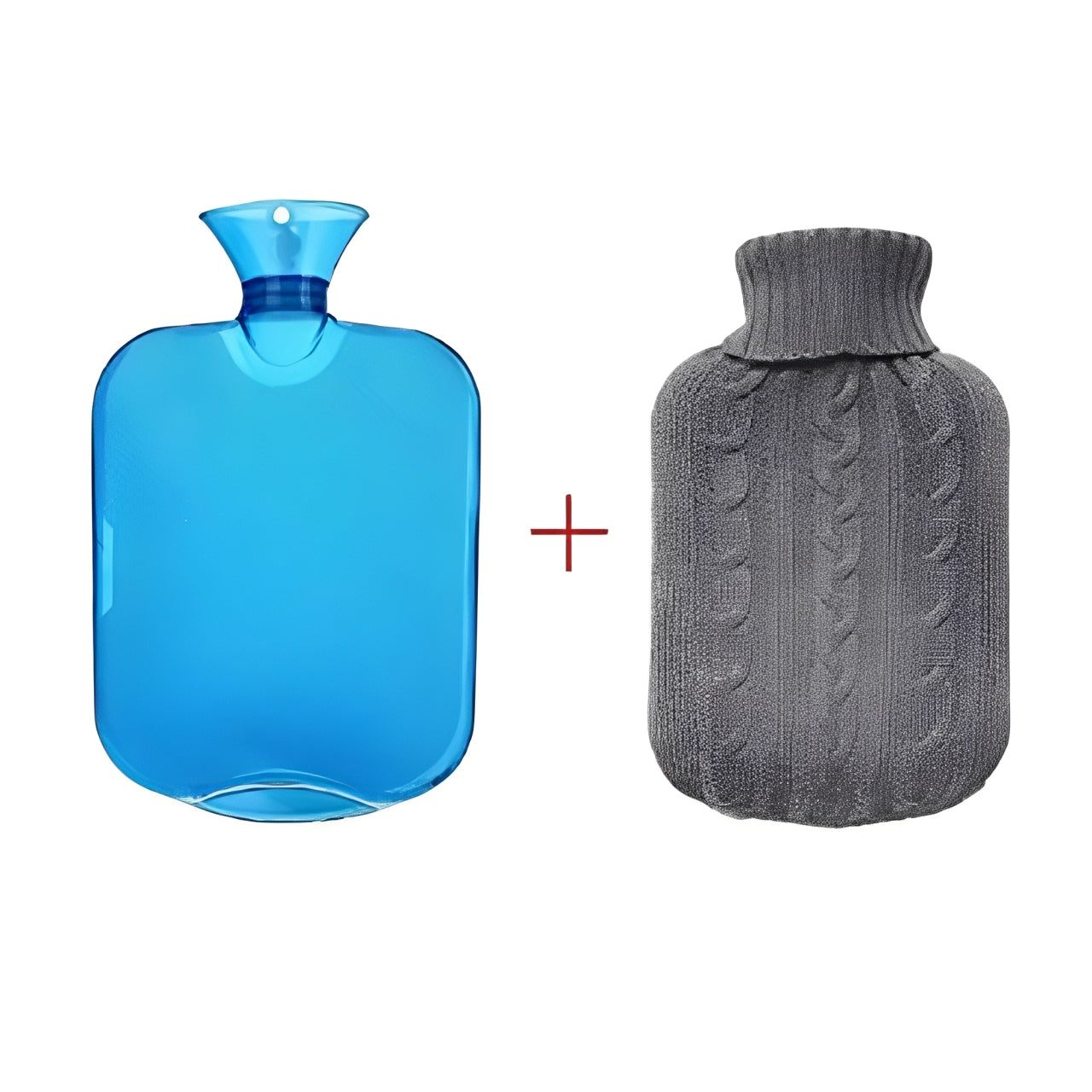Bouillotte en forme de Pull Tricoté pour les Mains (2000ml)