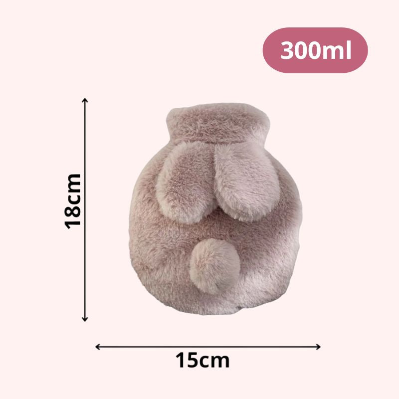 Mini Bouillotte en Forme de Lapin