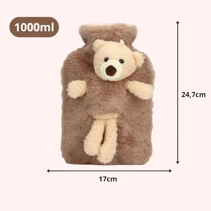 Bouillotte Petit Ours pour les Enfants (1000ml)