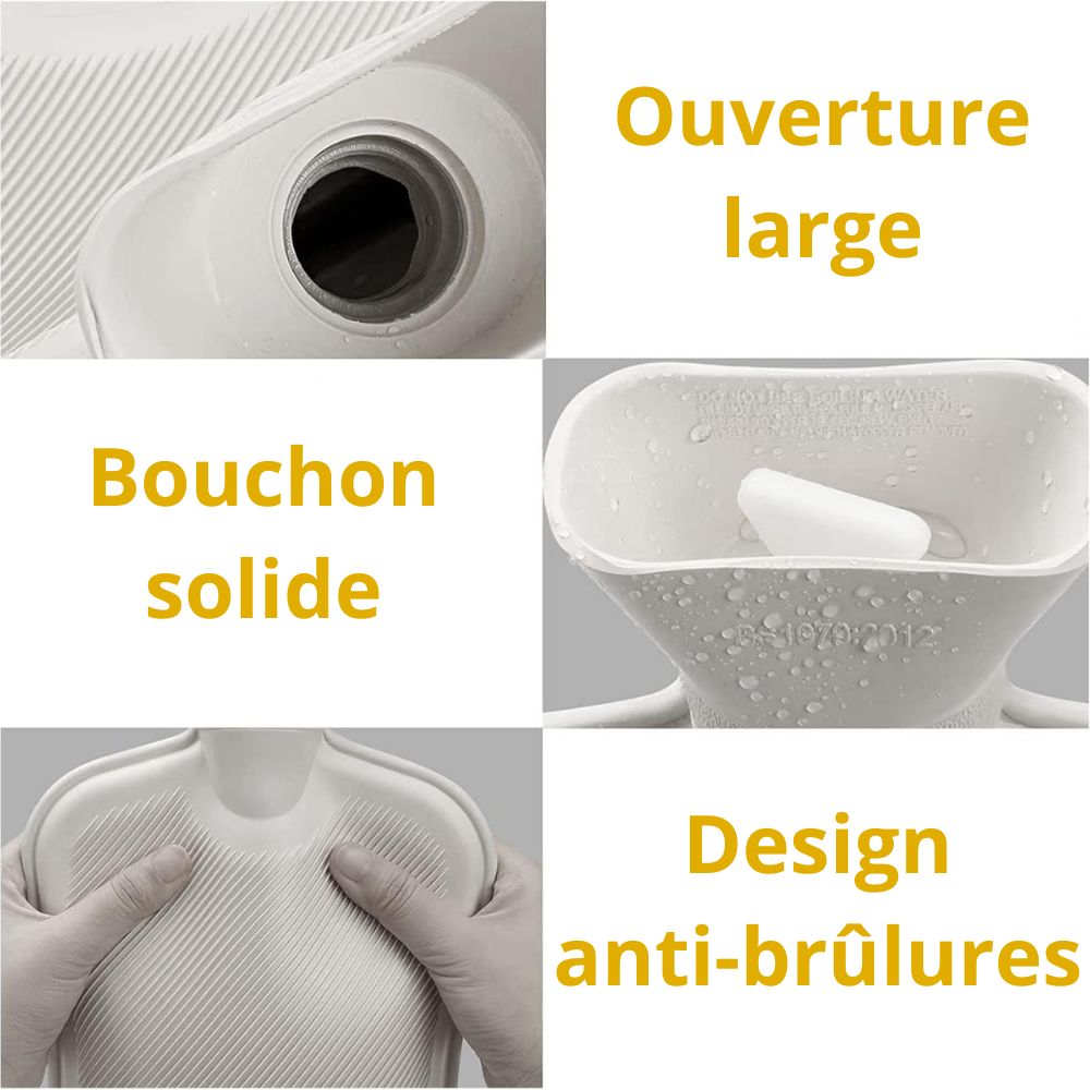 Bouillotte en Forme de Pull Tricoté (1000ml)