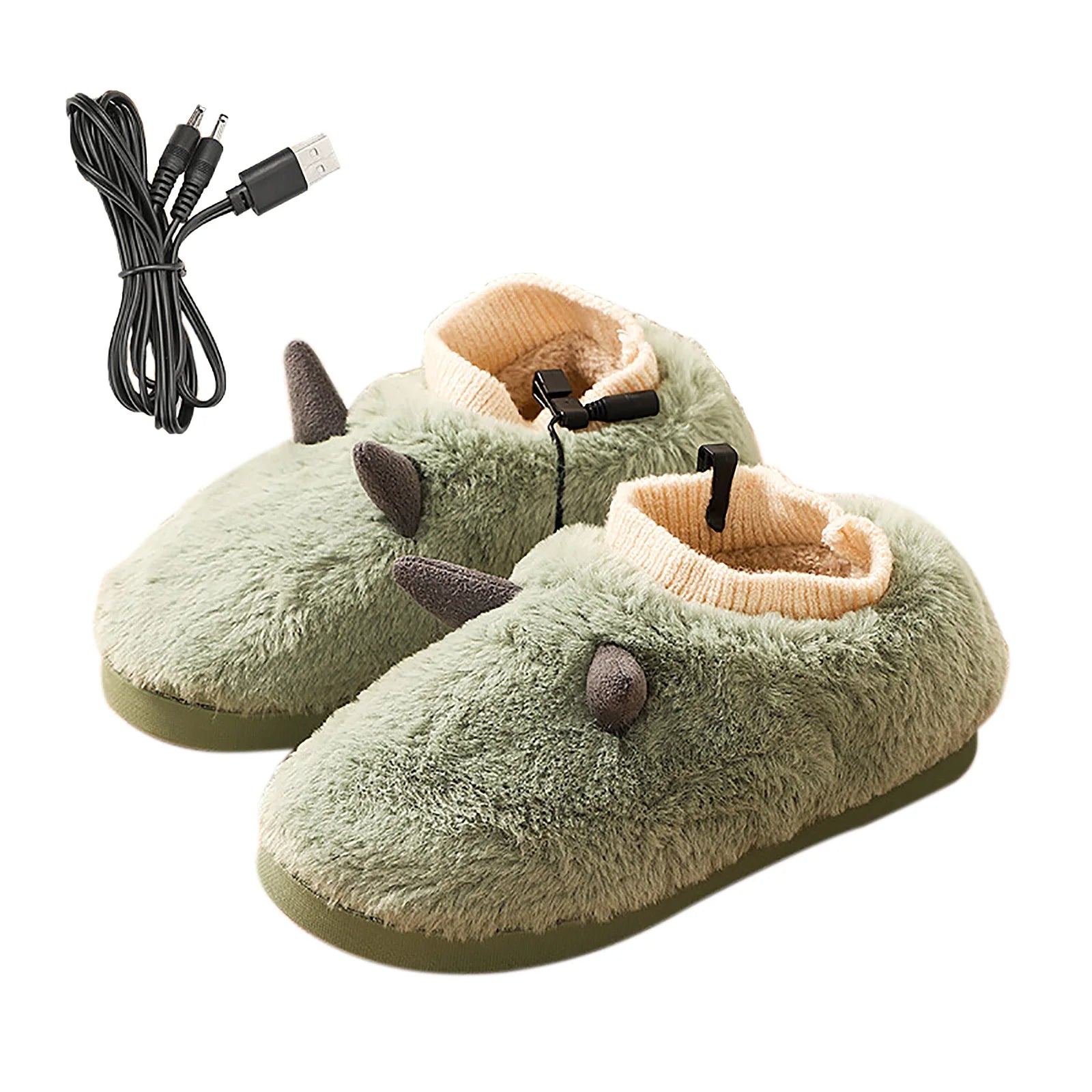 Chaussons Bouillotte Extra Moelleux Électriques