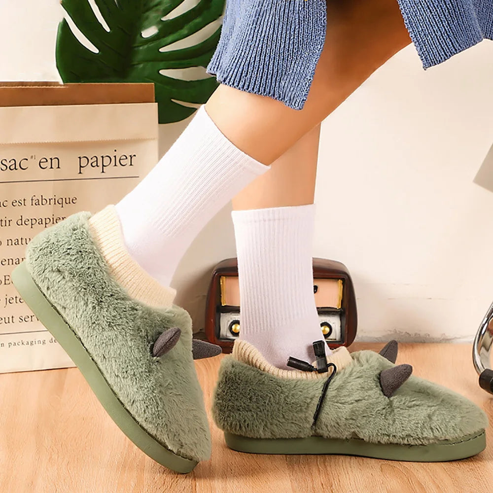 Chaussons Bouillotte Extra Moelleux Électriques