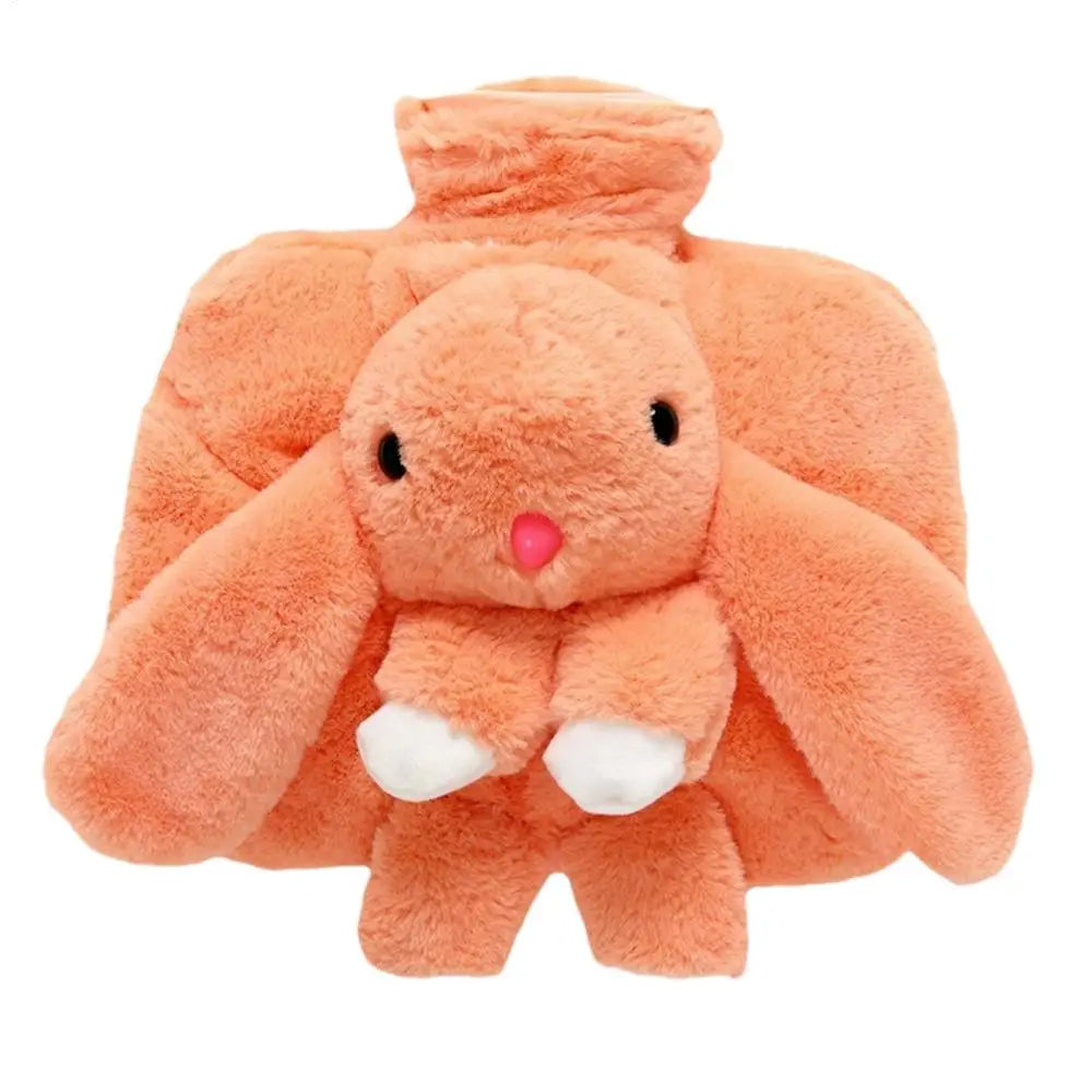 Bouillotte Lapin en Peluche pour Enfants et Bébés