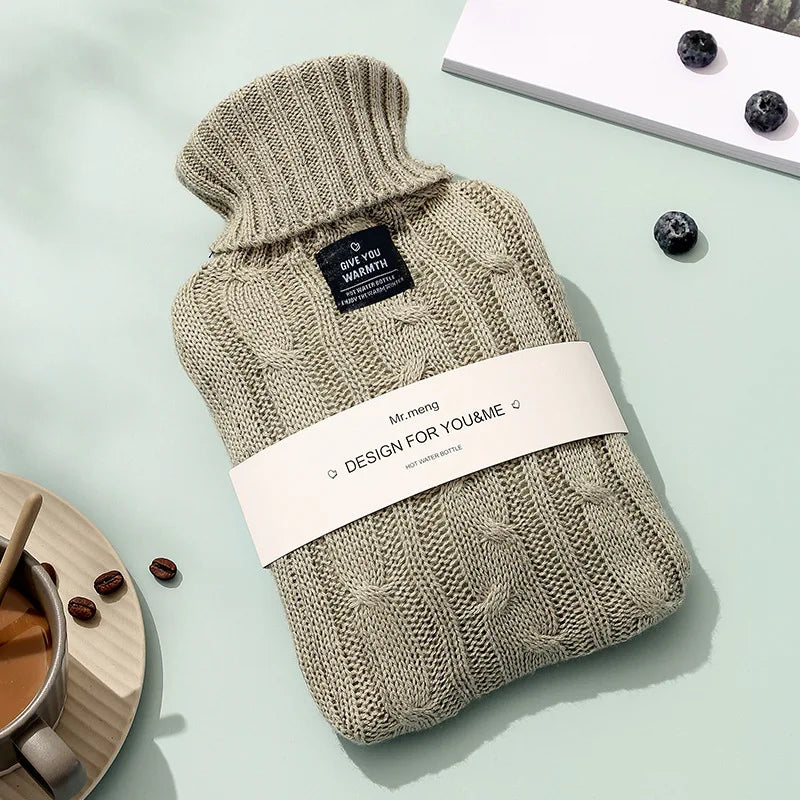 Bouillotte en Forme de Pull Tricoté (1000ml)