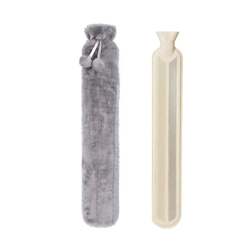 Bouillotte Longue à Pompons