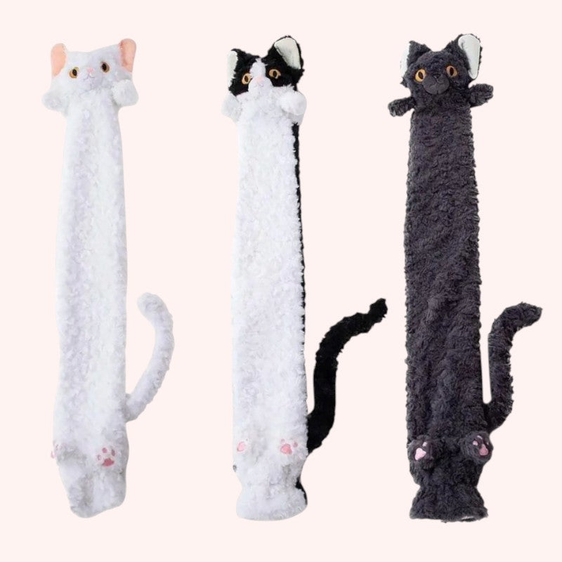 Bouillotte Extra Longue en Forme de Chat