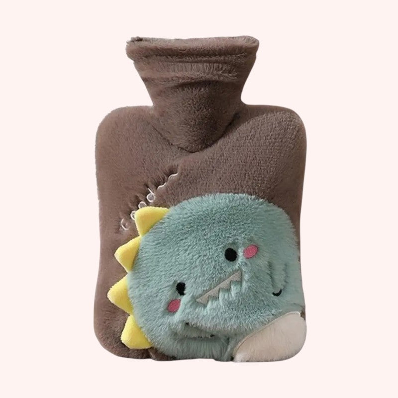 Bouillotte Douce en Relief Koala et Dinosaure pour Enfants et Bébés