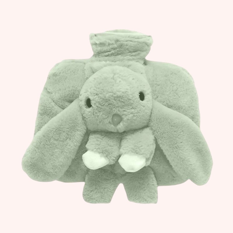 Bouillotte Lapin en Peluche pour Enfants et Bébés