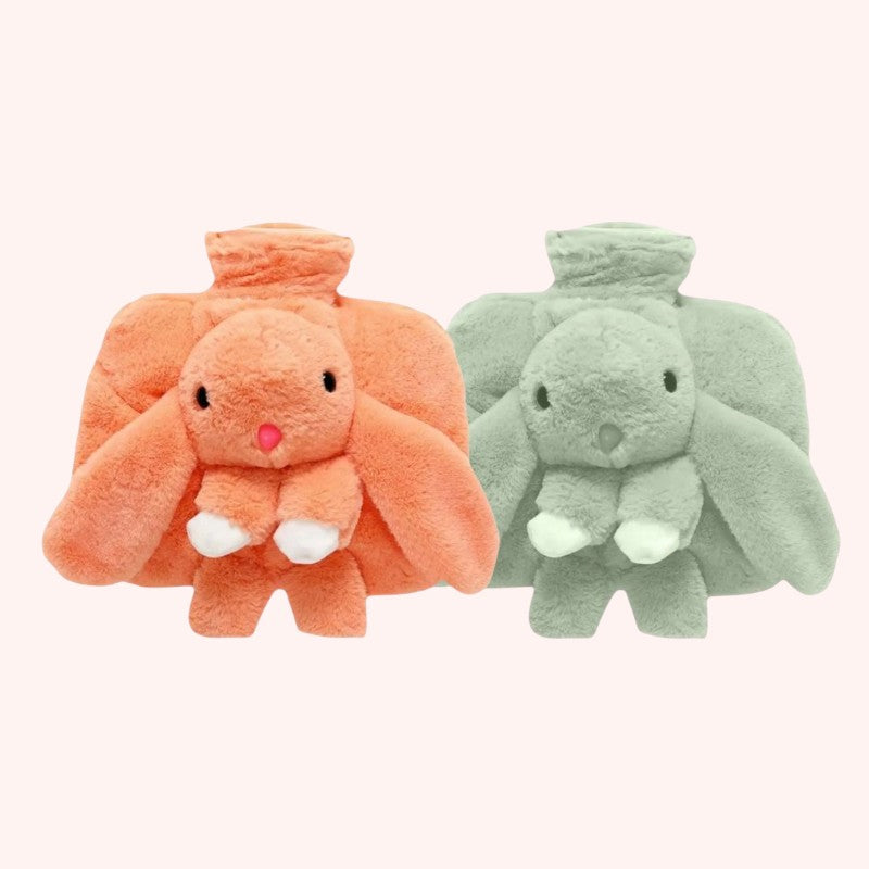 Bouillotte Lapin en Peluche pour Enfants et Bébés