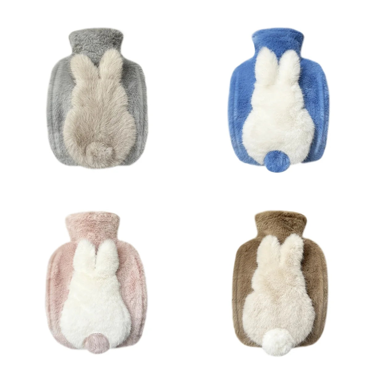 Bouillotte Peluche Lapin en Relief