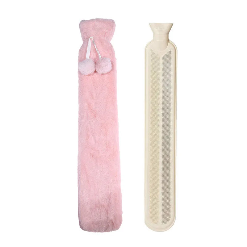 Bouillotte Longue à Pompons