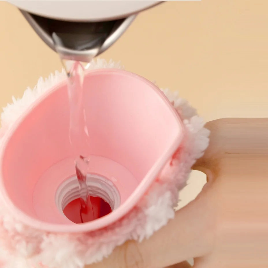 Bouillotte Douce à Carreaux pour les Mains (1500ml)