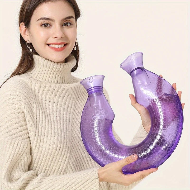 Bouillotte Ronde pour les Douleurs de Cervicales
