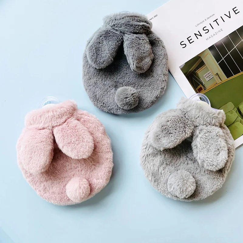 Mini Bouillotte en Forme de Lapin