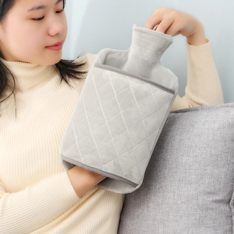 Grande Bouillotte en Flanelle Douce