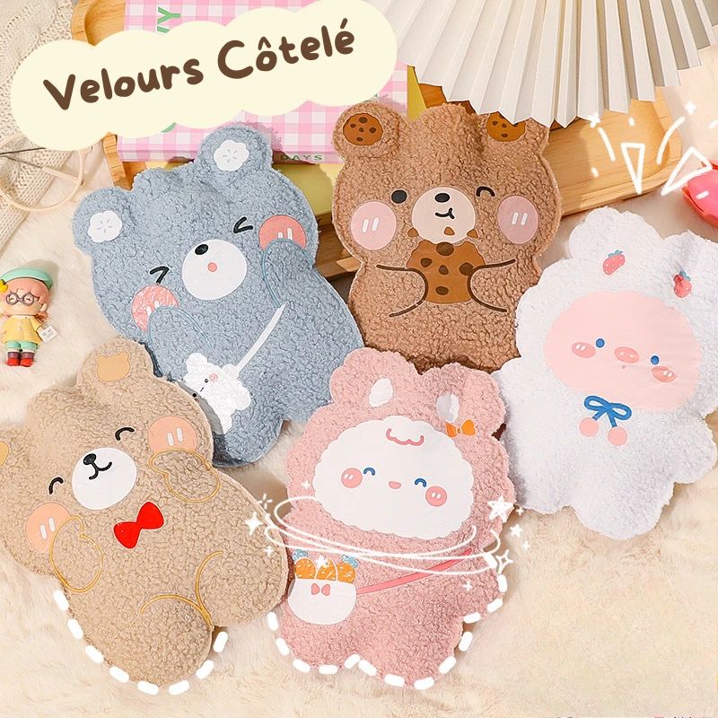 Petite Bouillotte Ours en Peluche