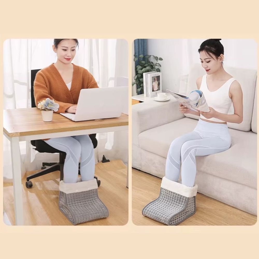 Bouillotte Électrique Moelleuse pour les Pieds