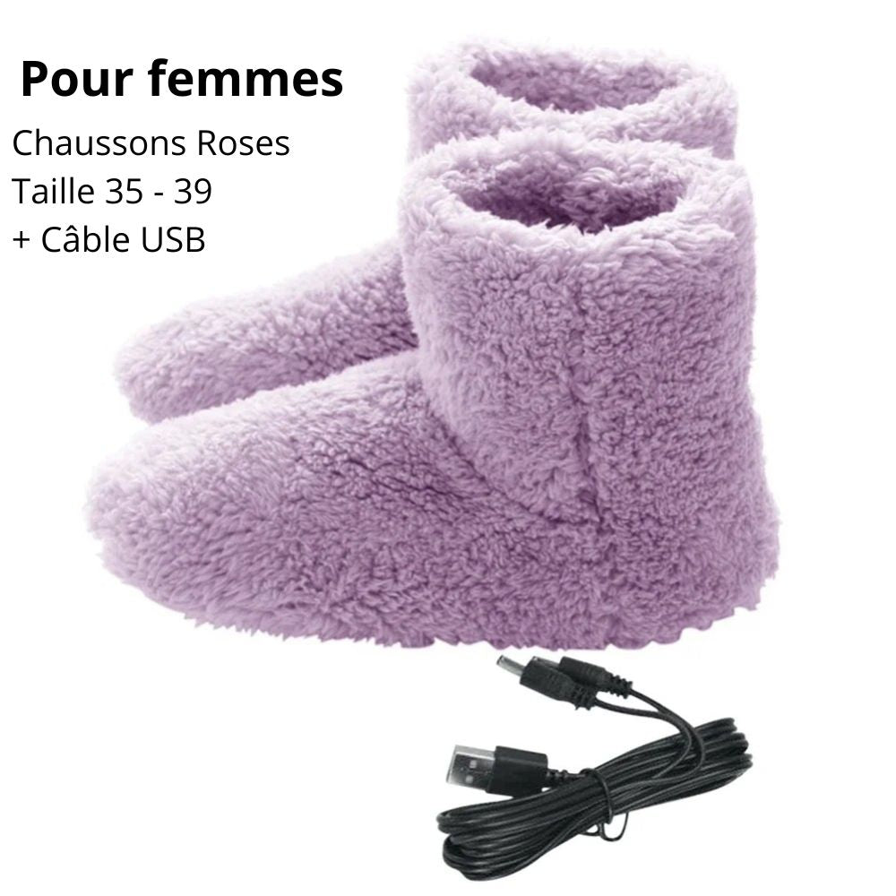 Chausson Bouillotte en Peluche